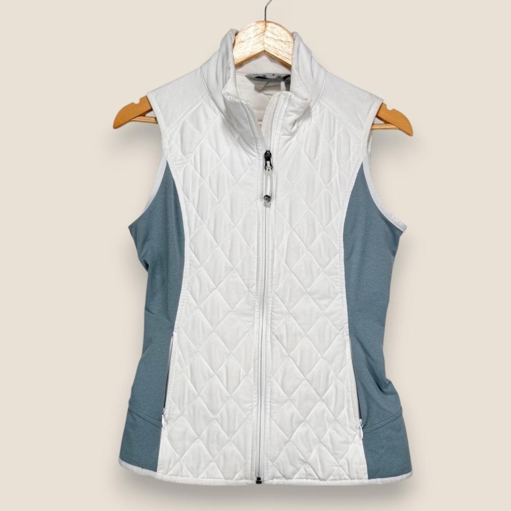 Athleta white vest